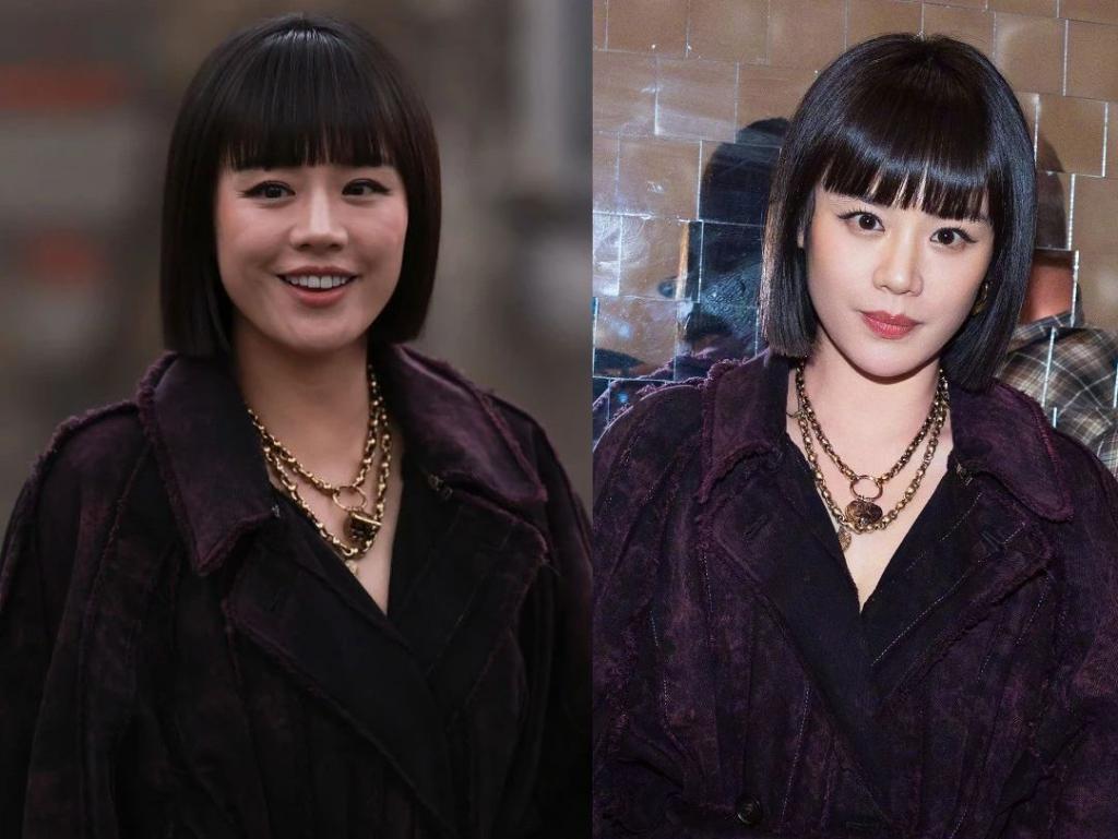 巴黎时装周明星生图:马思纯与精修图差别大,童瑶白鹿妆造拉胯