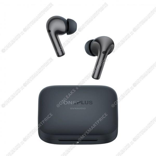 OnePlus Buds 3黑色渲染图曝光 将支持48dB主动降噪