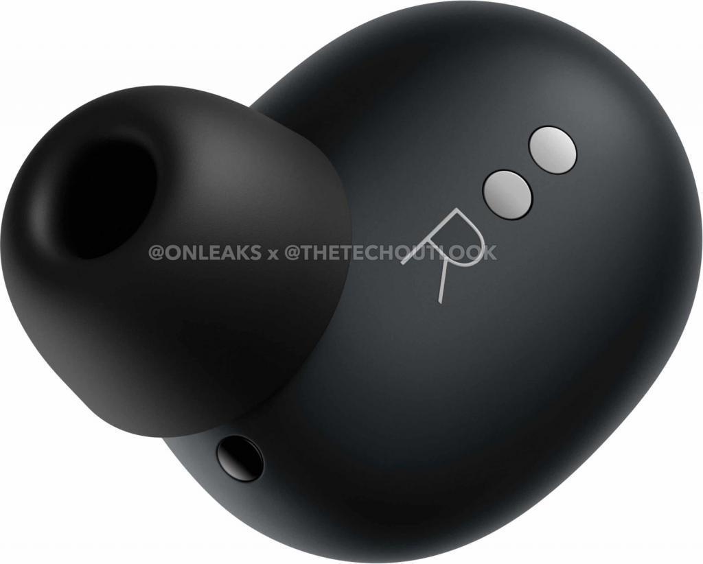 谷歌 Pixel Buds Pro 瓷白和天蓝两种颜色耳机渲染图曝光