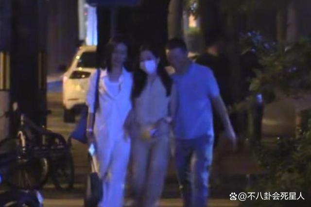 李亚鹏娇妻情商好高，聚会主动挽住李嫣手臂，网友：比王菲强