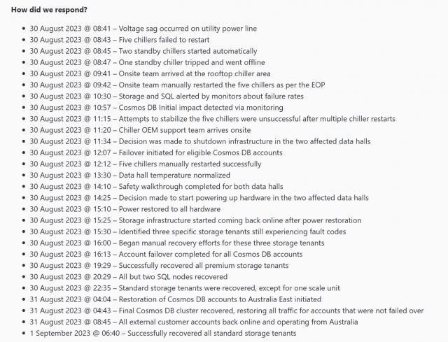 微软承认 Azure 园区人力安排不足，3 人安排不过来造成存储烧毁
