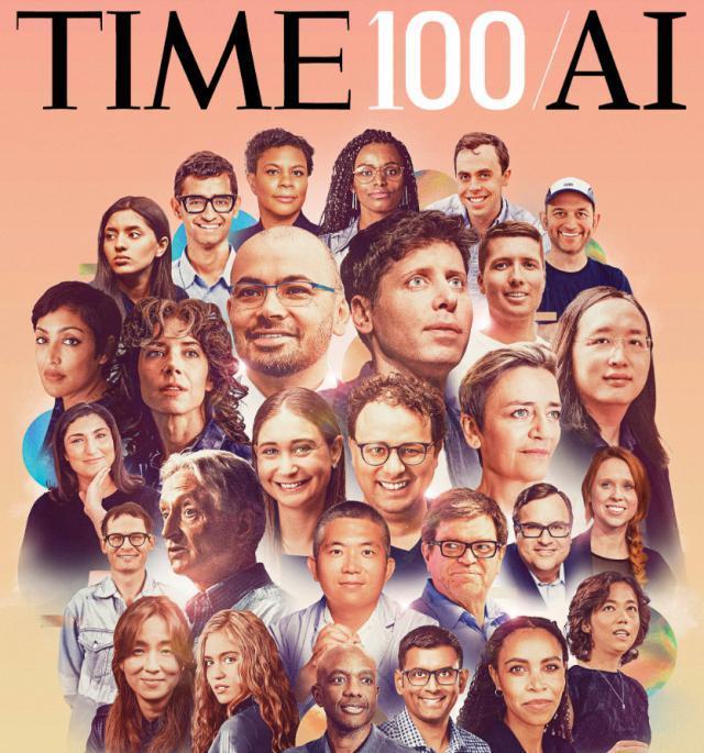 《时代》AI百人榜罕见中国大佬，“千模大战”打了个寂寞？