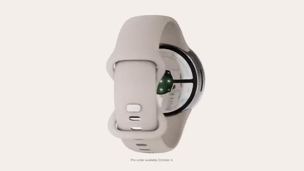 谷歌放出 Pixel Watch 2 智能手表官图