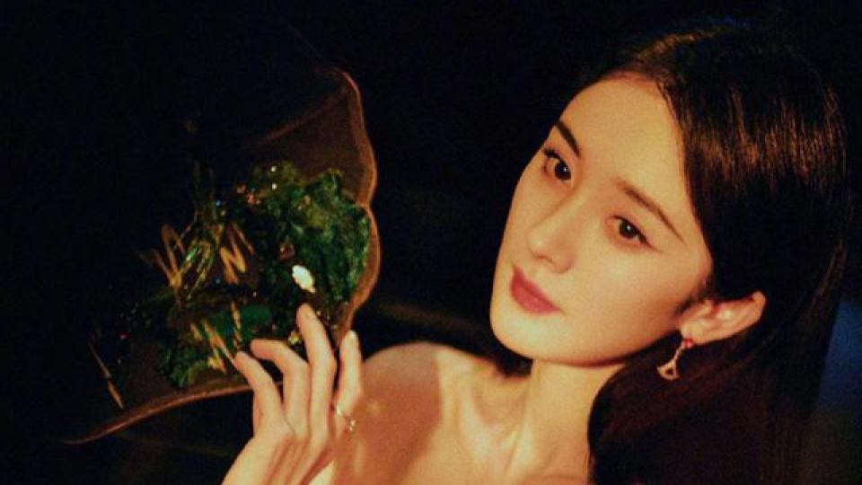 杨幂37岁生日大片 烈焰红唇眼眸如刃宛若冷艳玫瑰