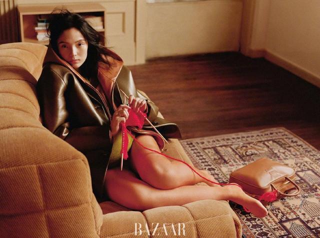 超模睢晓雯挺孕肚拍时尚大片 老公金大川自夸“命真好”