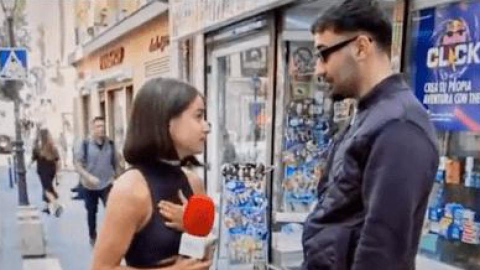 西班牙女记者直播中遭遇“咸猪手”，警方逮捕涉案罗马尼亚籍男子