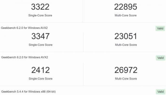 英特尔酷睿 i9-14900KF 处理器现身 Geekbench：24 核 32 线程