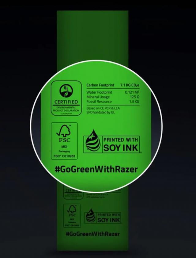 雷蛇承诺后续所有产品印有“营养标签”：标明碳足迹等信息