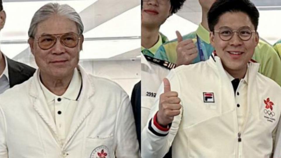 霍启刚夫妇杭州团聚，霍震霆穿父子装陪同，赞郭晶晶令他骄傲