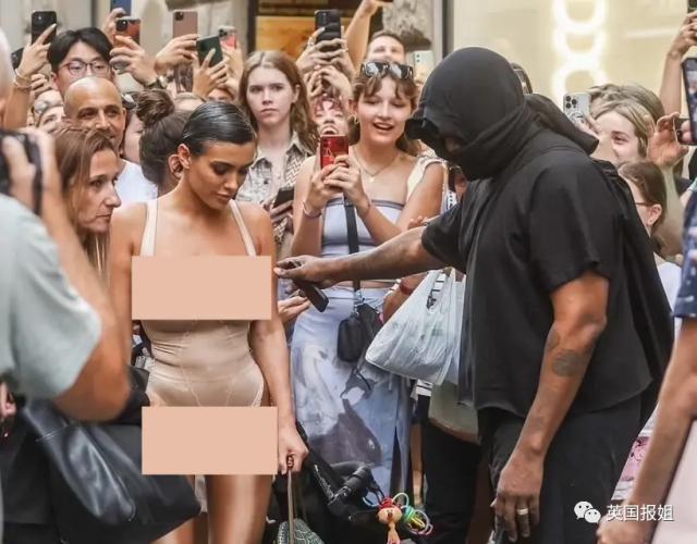 侃爷新老婆又曝大尺度诡异造型！只穿丝袜、抱枕头遮上身