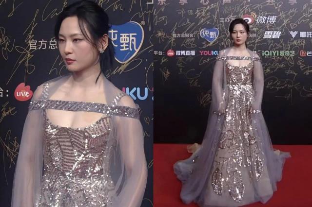 音乐盛典红毯：薛凯琪穿着大胆，周笔畅发型拉胯