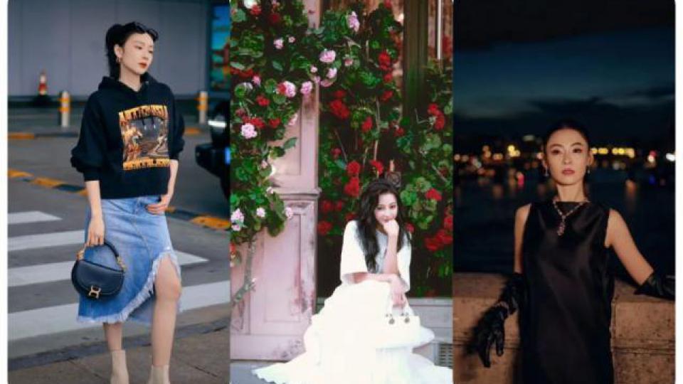 巴黎明星造型：热巴惊艳，高叶霸气，但都被张柏芝艳压了