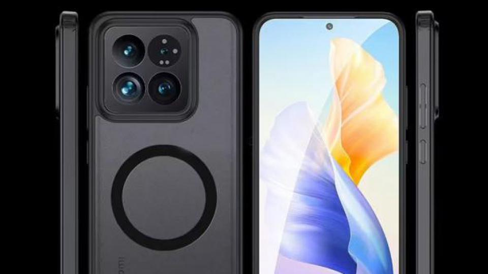 小米14 Pro带壳渲染图现身，最快或11月初发布