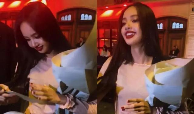 Lisa疯马秀成笑话，高呼艺术却搞特殊，疑似丢掉中国粉丝花束