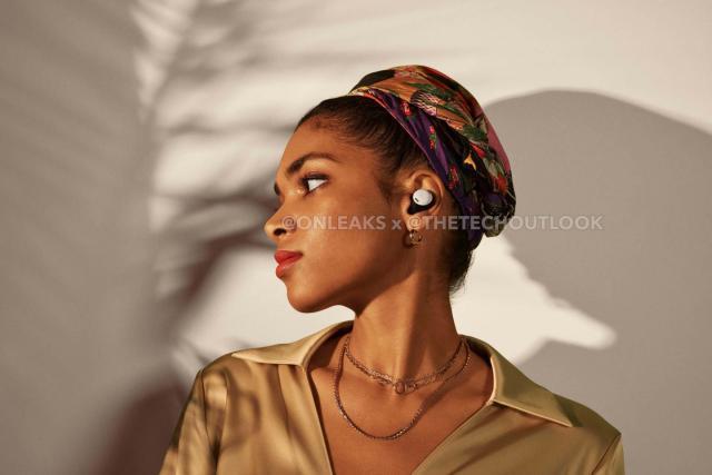 谷歌 Pixel Buds Pro 瓷白和天蓝两种颜色耳机渲染图曝光