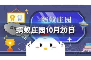 猜一猜:人们常吃的土豆是植物的哪部分 蚂蚁庄园10月20日