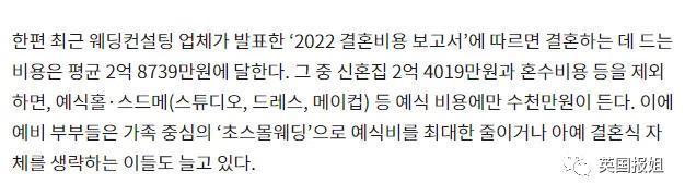全网热议！韩国婚礼份子钱太贵成噩梦，有人去婚礼随200被骂翻！