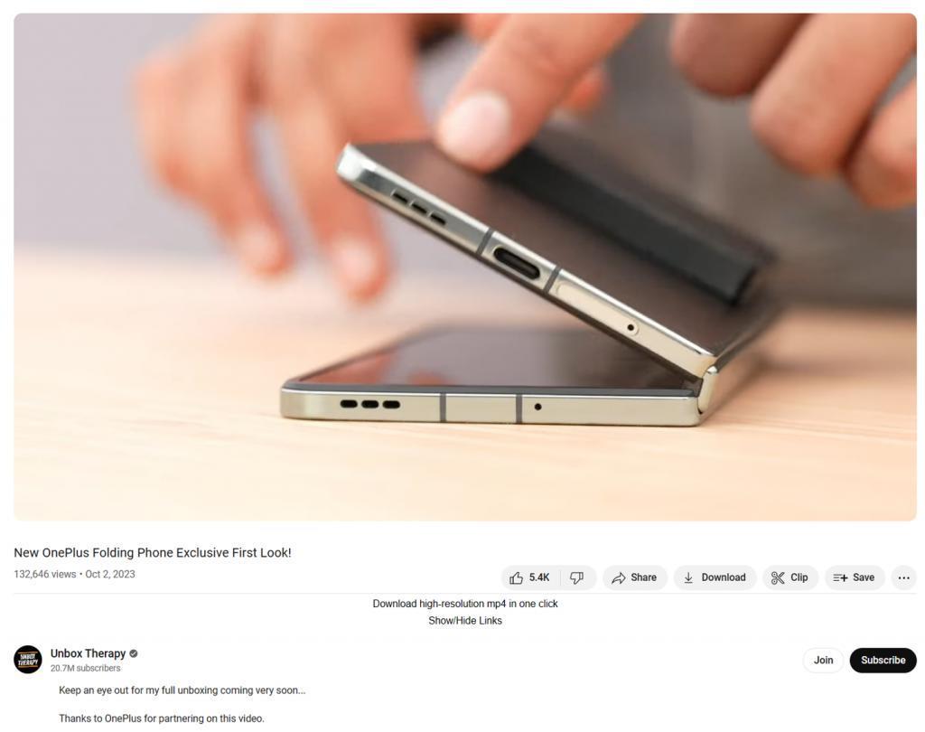 OPPO Find N3 折叠屏样机亮相：无缝隙设计，海外改名一加 Open