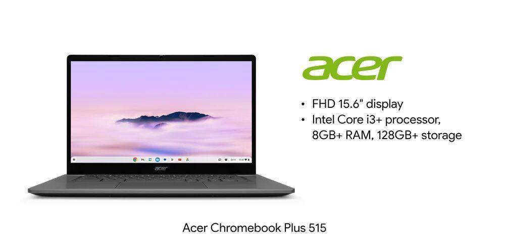 谷歌 Chromebook Plus 笔记本发布：共八款机型，售价 399 美元起