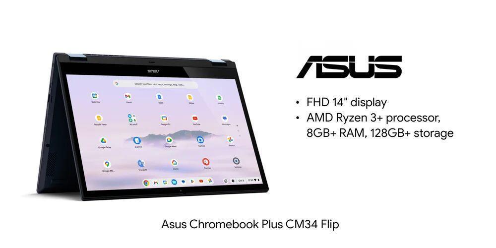 谷歌 Chromebook Plus 笔记本发布：共八款机型，售价 399 美元起