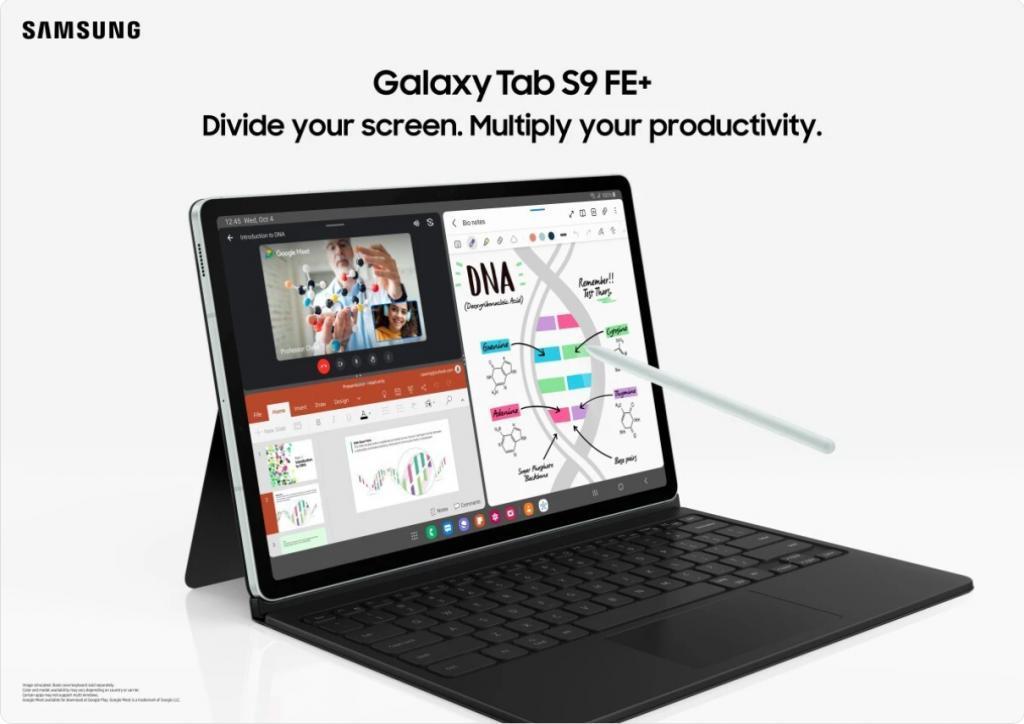 三星 Galaxy Tab S9 FE / FE  平板电脑发布：Exynos 1380 芯片