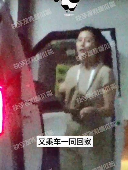 感情稳定！高圆圆赵又廷送女儿上学后乘车一同回家