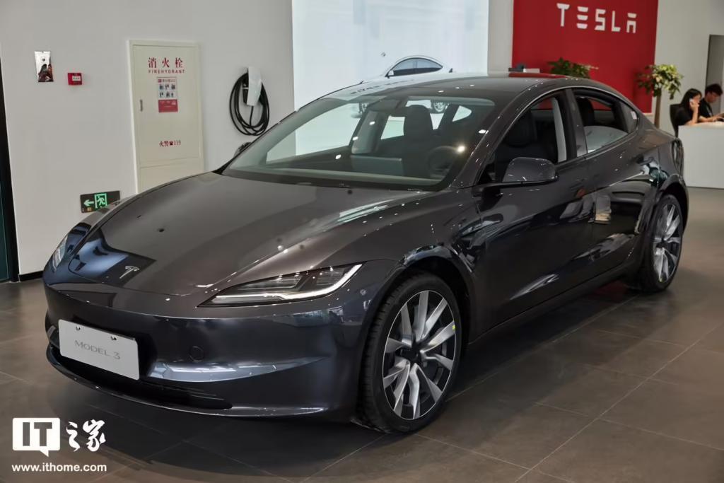 特斯拉 Model 3 焕新版已在泰国上市，与欧洲车型规格相同