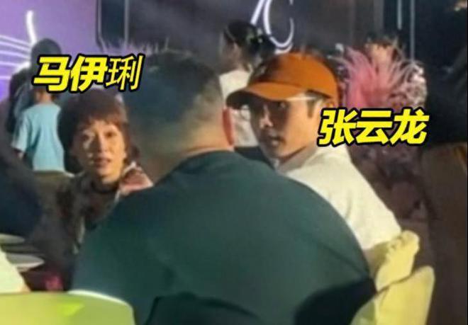 47岁马伊琍参加婚礼，皮肤泛黄显沧桑，和向佐郭碧婷同桌无交流！