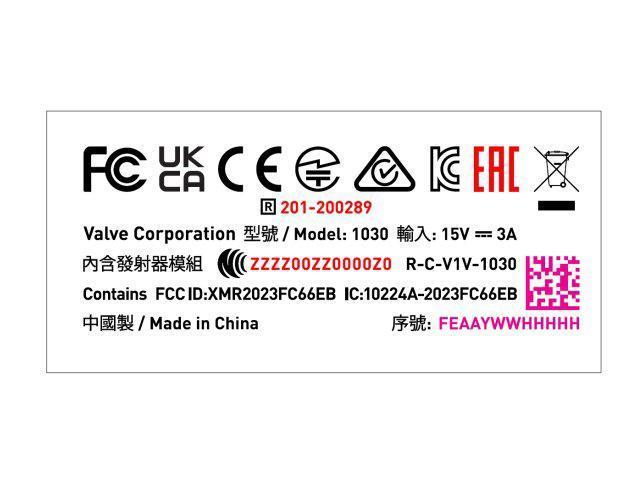 支持 Wi-Fi 6E，Valve 新款 Steam Deck 游戏掌机通过 FCC 认证