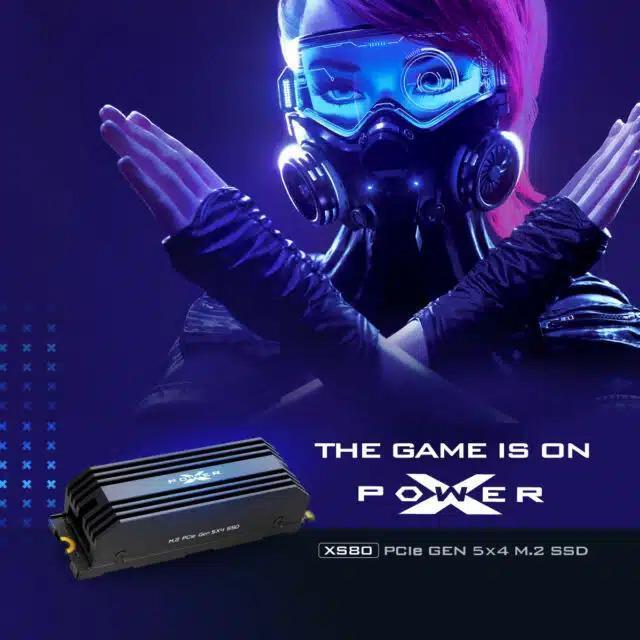 广颖电通发布 XPOWER XS80 PCIe Gen5 SSD：读写速度 10000 MB/s