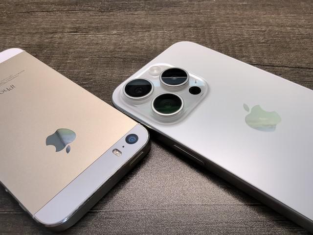 iPhone 5S、iPhone 15 Pro影像对比，苹果影像这十年进步了多少？