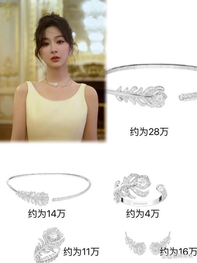 杨紫强凹美女人设，穿高定佩戴超70万珠宝，摆拍反被嘲