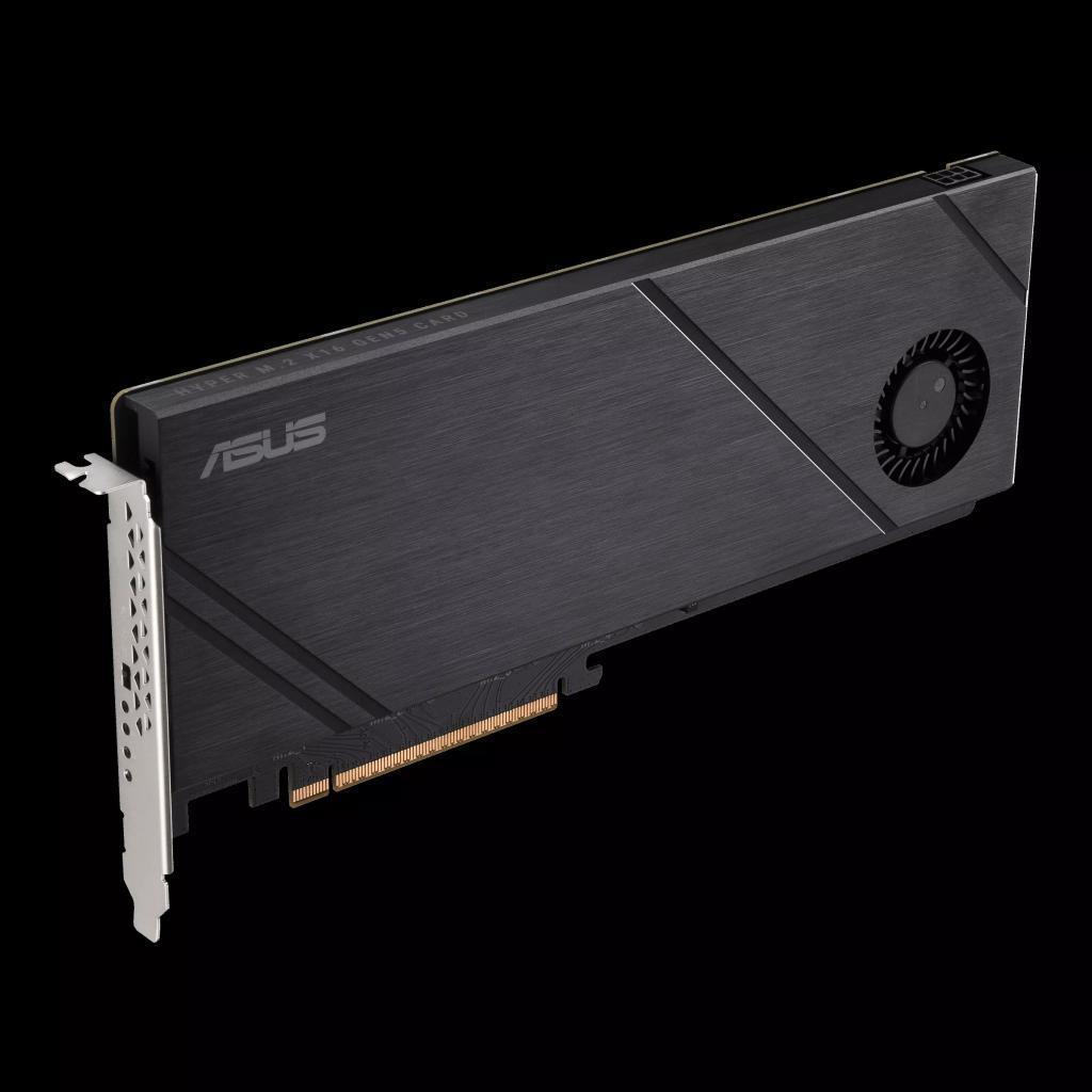 华硕公布 Hyper M.2 x16 Gen5 扩展卡，可安装四个 SSD