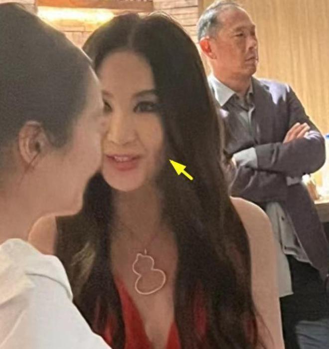 57岁温碧霞小县城商演太掉面,戴5种配饰,十级美颜仍难掩沧桑!