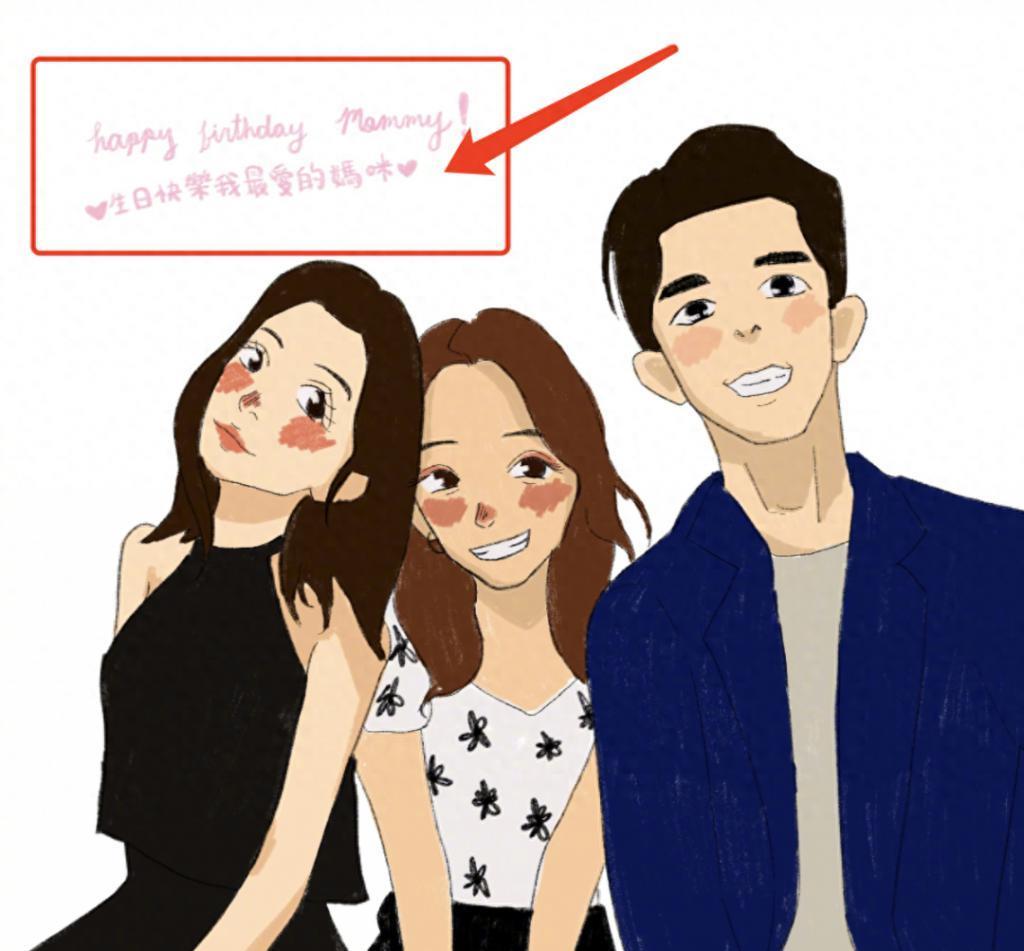 贾静雯庆祝49岁生日，获咘咘波妞探班，晒与亡父另类同框惹人泪目