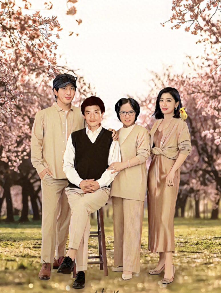 贾静雯庆祝49岁生日，获咘咘波妞探班，晒与亡父另类同框惹人泪目