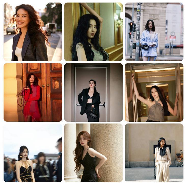 95花、85花，谁更能撑住场子，时装周走一圈就知道了！