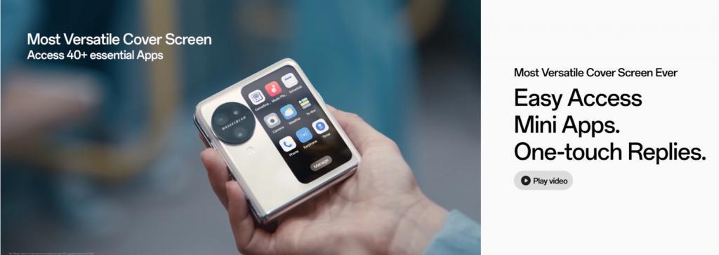 OPPO Find N3 Flip 折叠机 10 月 12 日全球发布