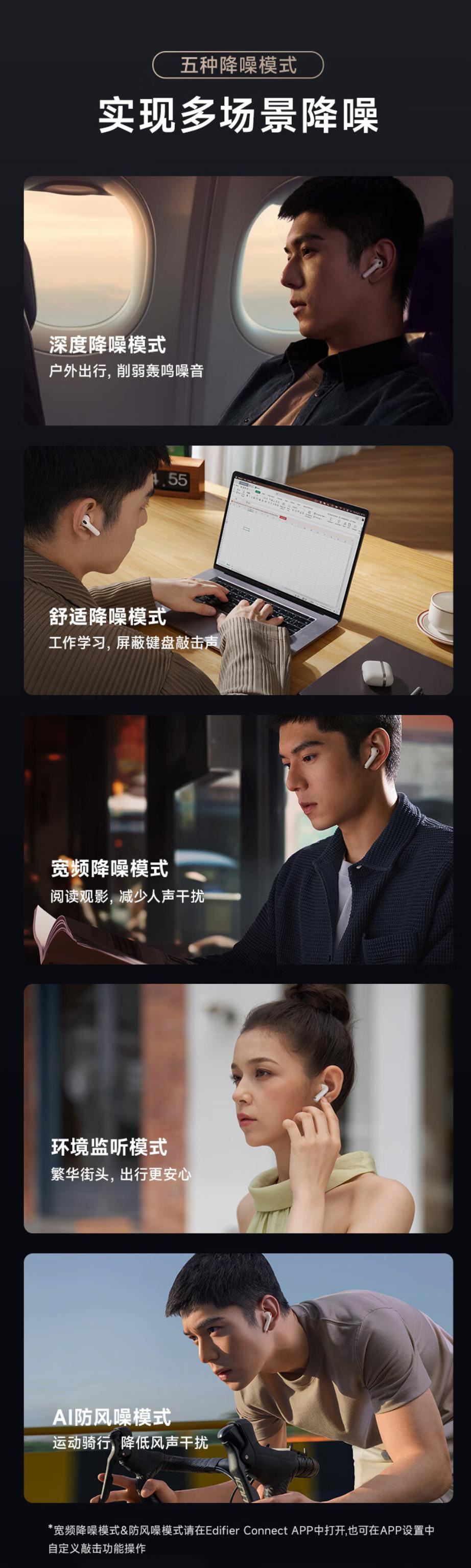 漫步者 Evo Pro无线降噪耳机上架，首发428元