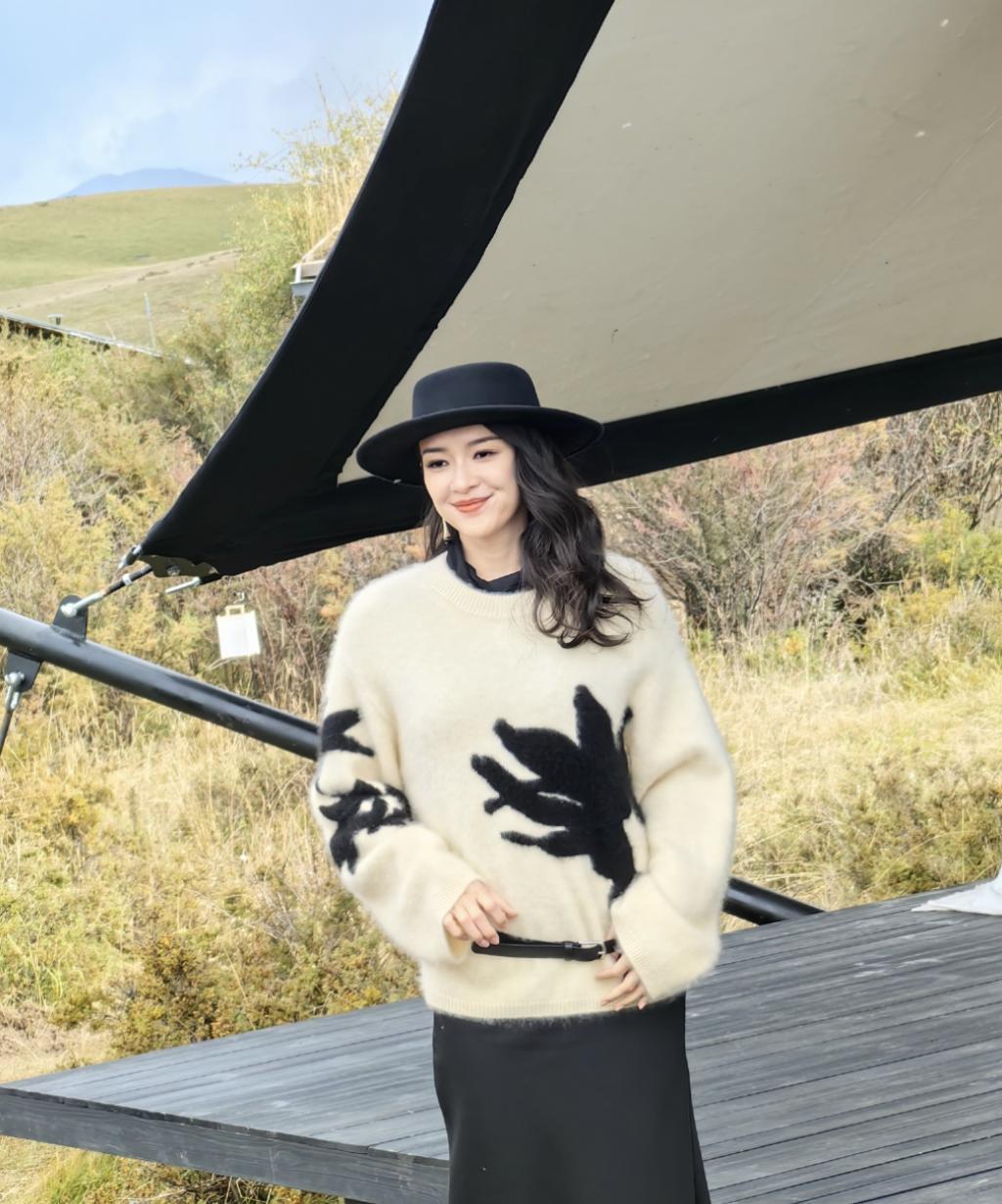 高圆圆毛阿敏文淇同框，状态一目了然，我直呼赵又廷有福气