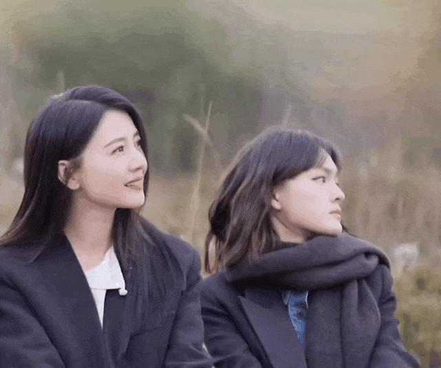 高圆圆毛阿敏文淇同框，状态一目了然，我直呼赵又廷有福气