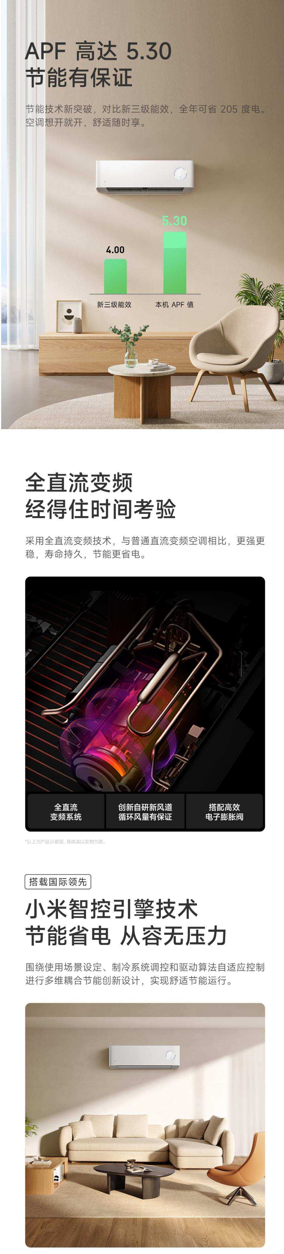 小米米家新风空调 1.5 匹 2023 版上架，售 2479 元