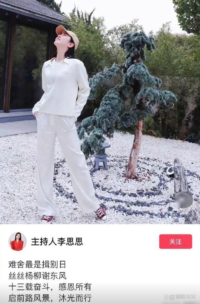 李思思从央视离职，奋斗13载主持春晚9次，也要去带货了？