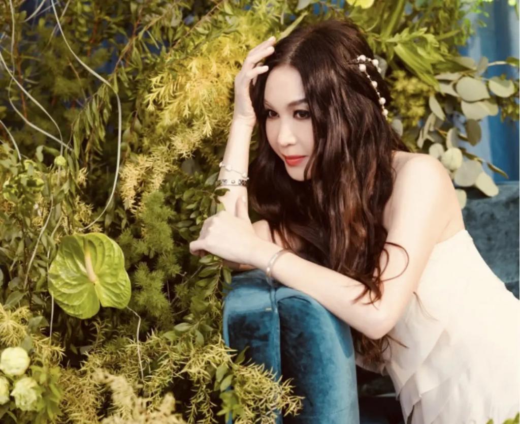 57岁温碧霞现身小县城商演，穿搭万年不变