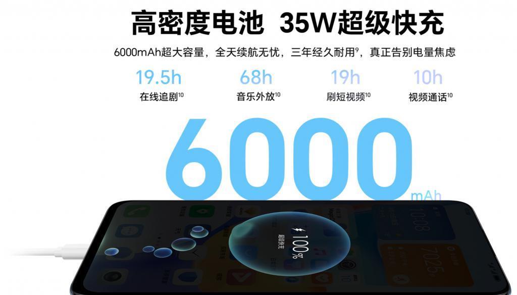 1399元，荣耀畅玩50 Plus开售：内置6000mAh电池