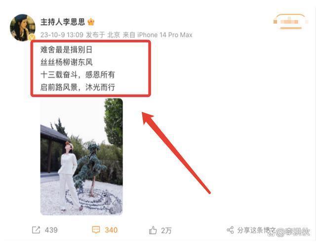 春晚舞台上最年轻女主持李思思，辞掉央视铁饭碗将何去何从？