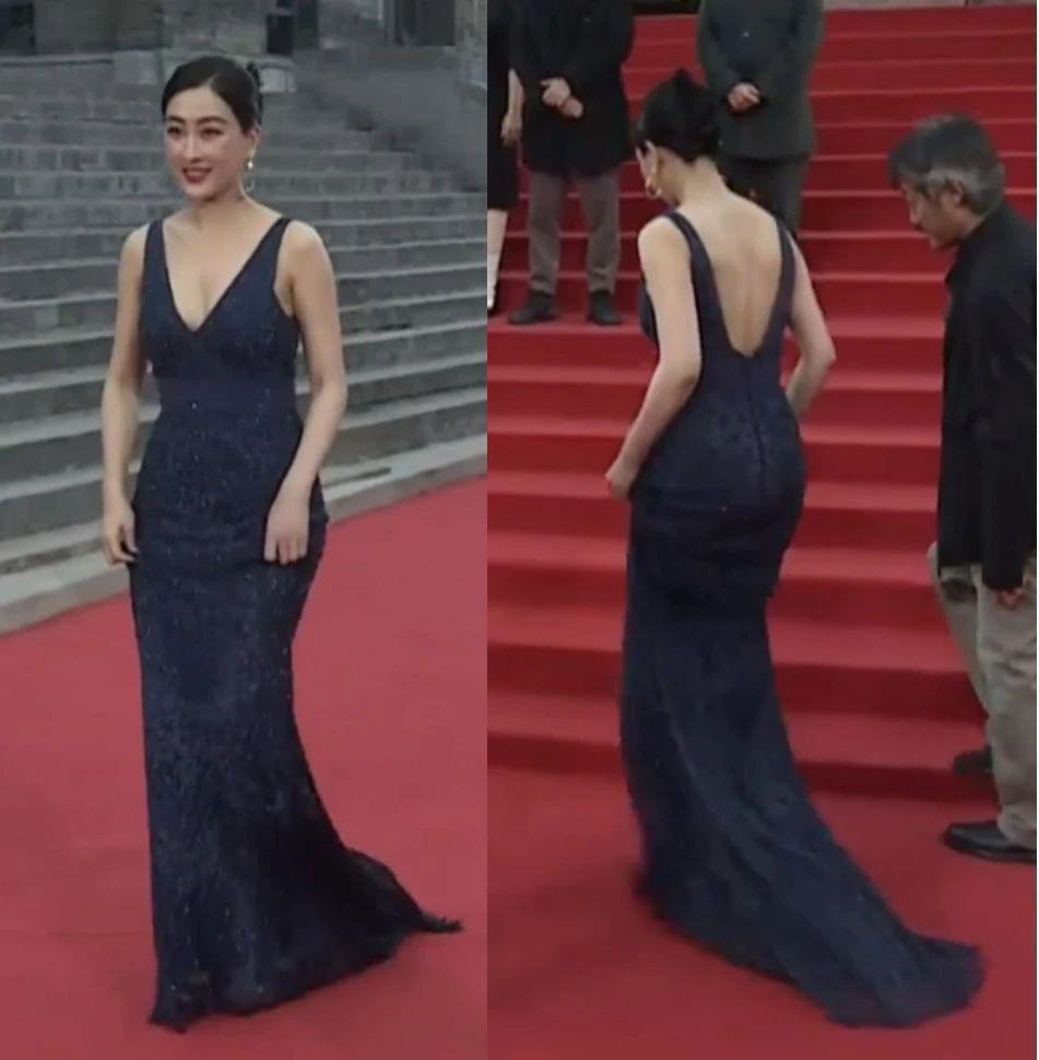 平遥影展红毯：周冬雨走性感风，王俊凯见粉丝表情冷淡