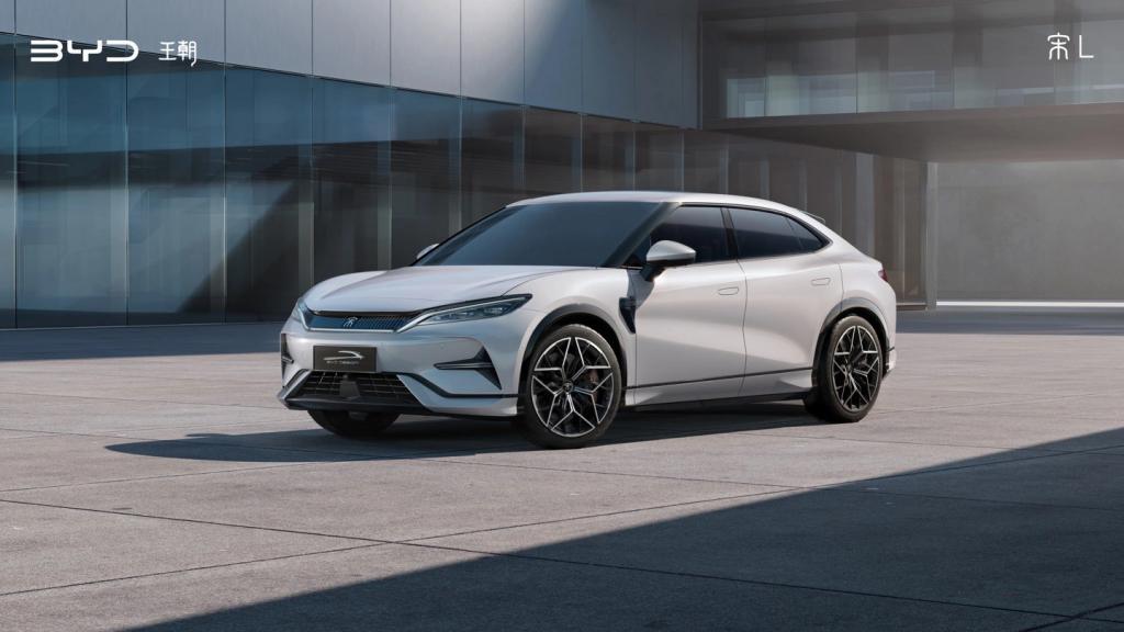 比亚迪宋L内饰官图亮相：双拼色设计，搭载全新DiLink车机系统