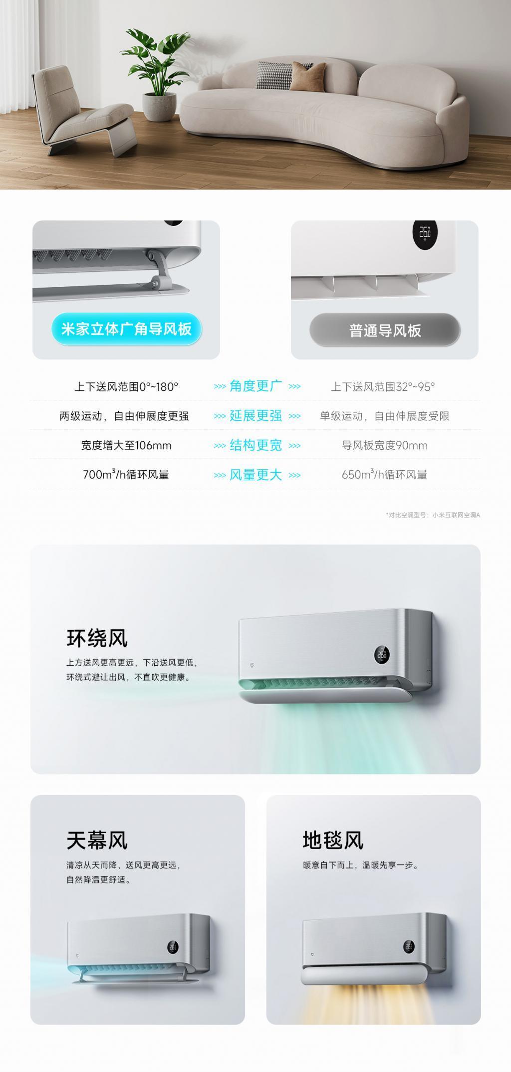 小米米家空调自然风1.5匹上架，预售到手2399元