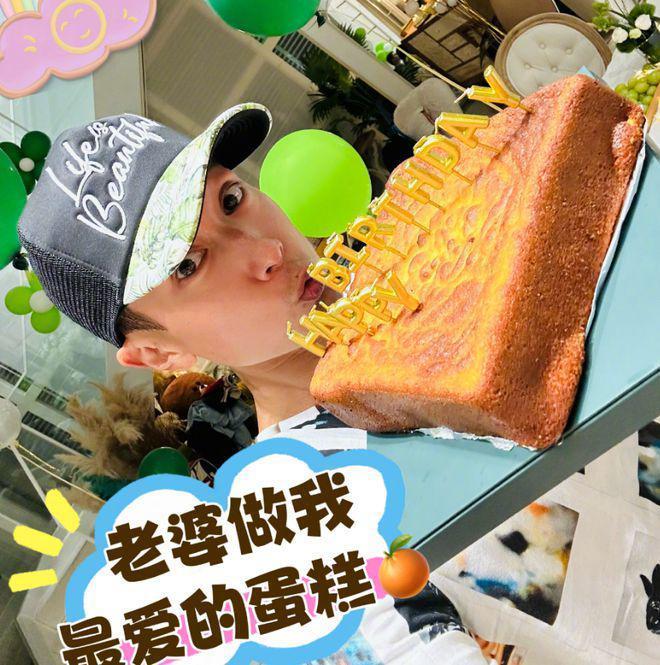 吴尊晒一家四口庆生照 女儿NeiNei变瘦许多